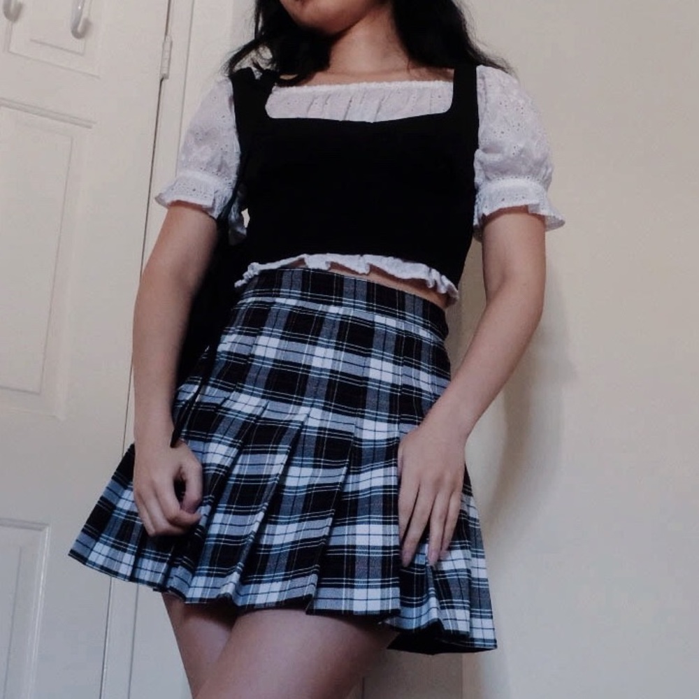 Zip Back Corset Top